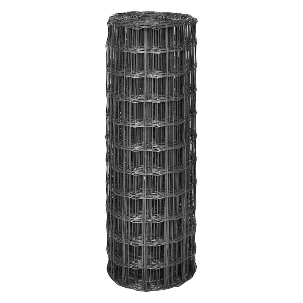 Euro Fence Steel 10x1.2 m Grey