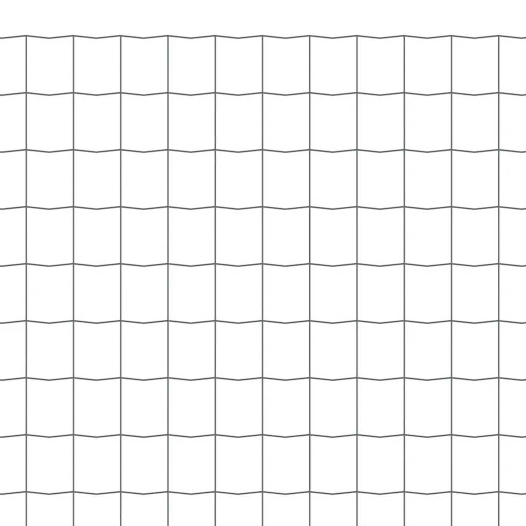 Euro Fence Steel 10x1.2 m Grey