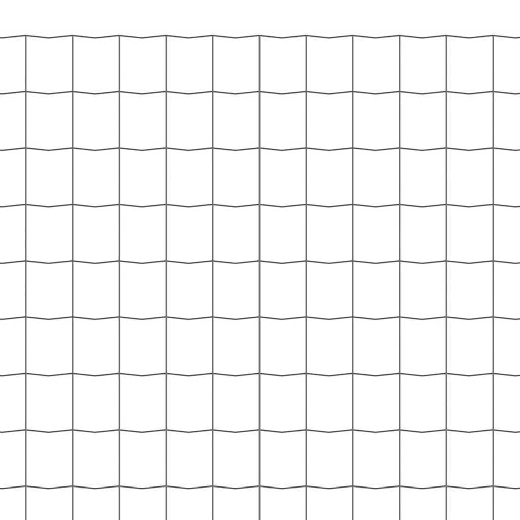 Euro Fence Steel 10x1.5 m Grey