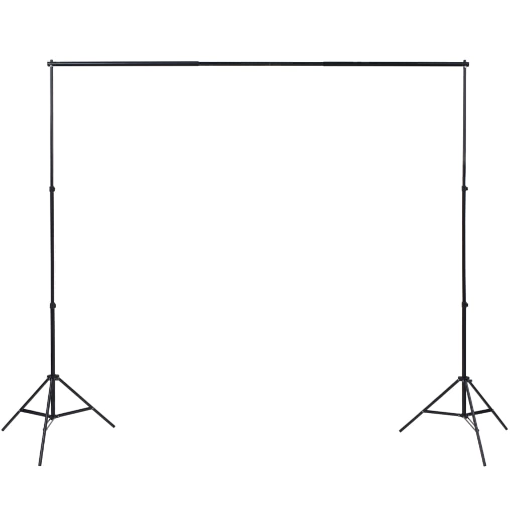 Photo Studio Kit with 5 Coloured Backdrops and Adjustable Frame