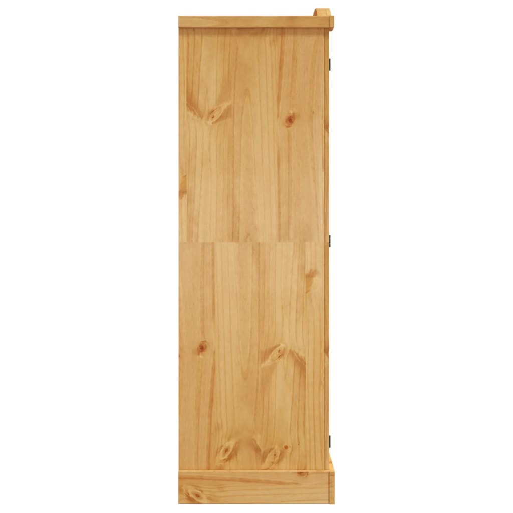 vidaXL Wardrobe Mexican Pine Corona Range 3 Doors