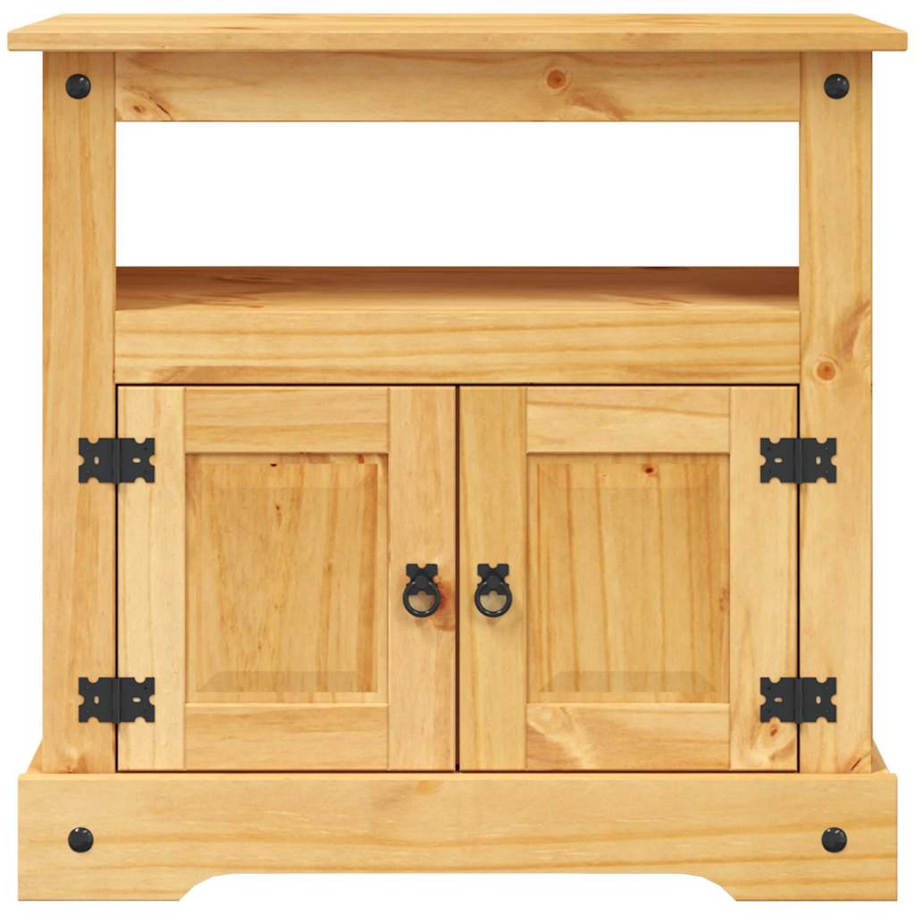 243746 vidaXL TV Cabinet Mexican Pine Corona Range 80x43x78 cm