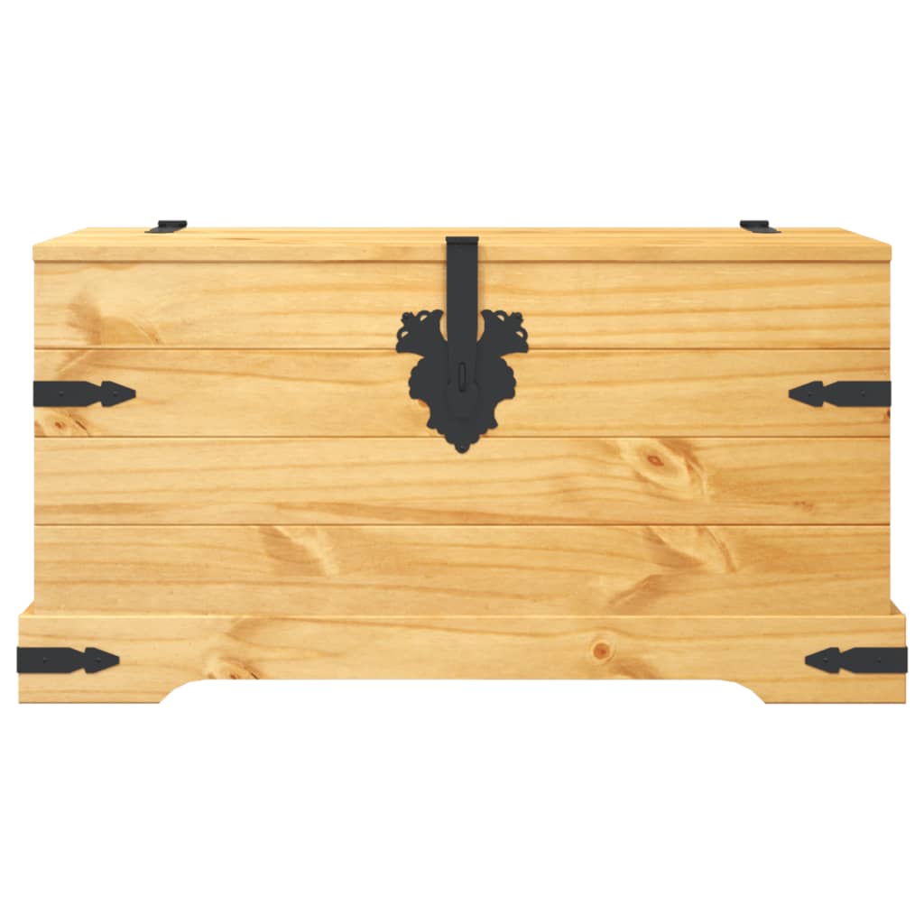 vidaXL Storage Chest Mexican Pine Corona Range 91x49.5x47 cm