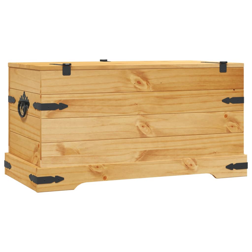 vidaXL Storage Chest Mexican Pine Corona Range 91x49.5x47 cm