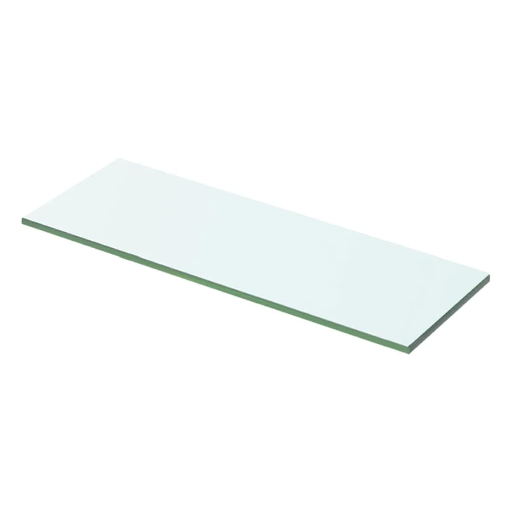 vidaXL Shelf Panel Glass Clear 50x12 cm