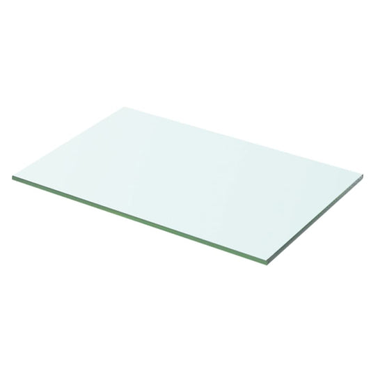 vidaXL Shelf Panel Glass Clear 50x25 cm