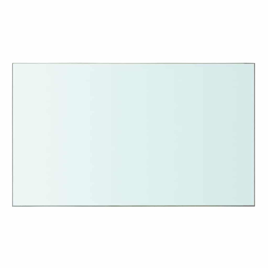 Shelf Panel Glass Clear 50x30 cm