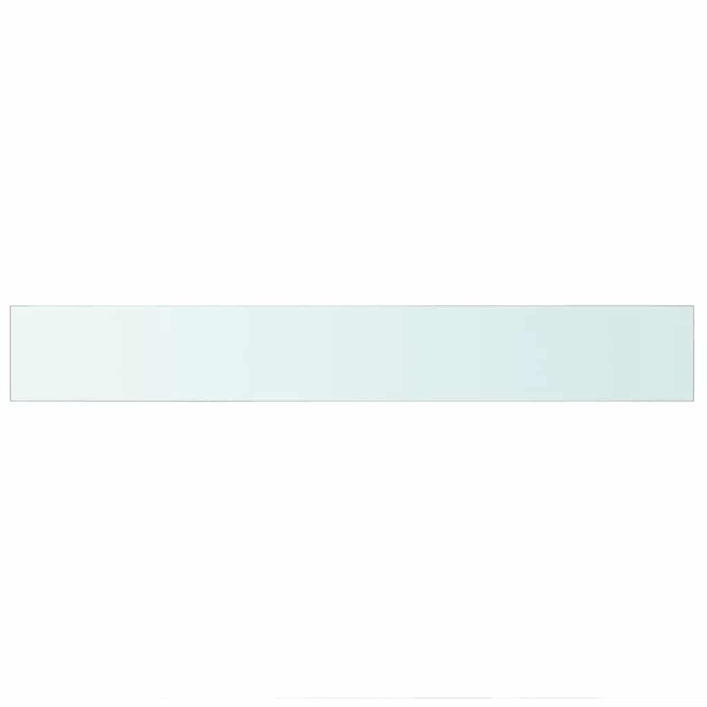 Shelf Panel Glass Clear 90x12 cm