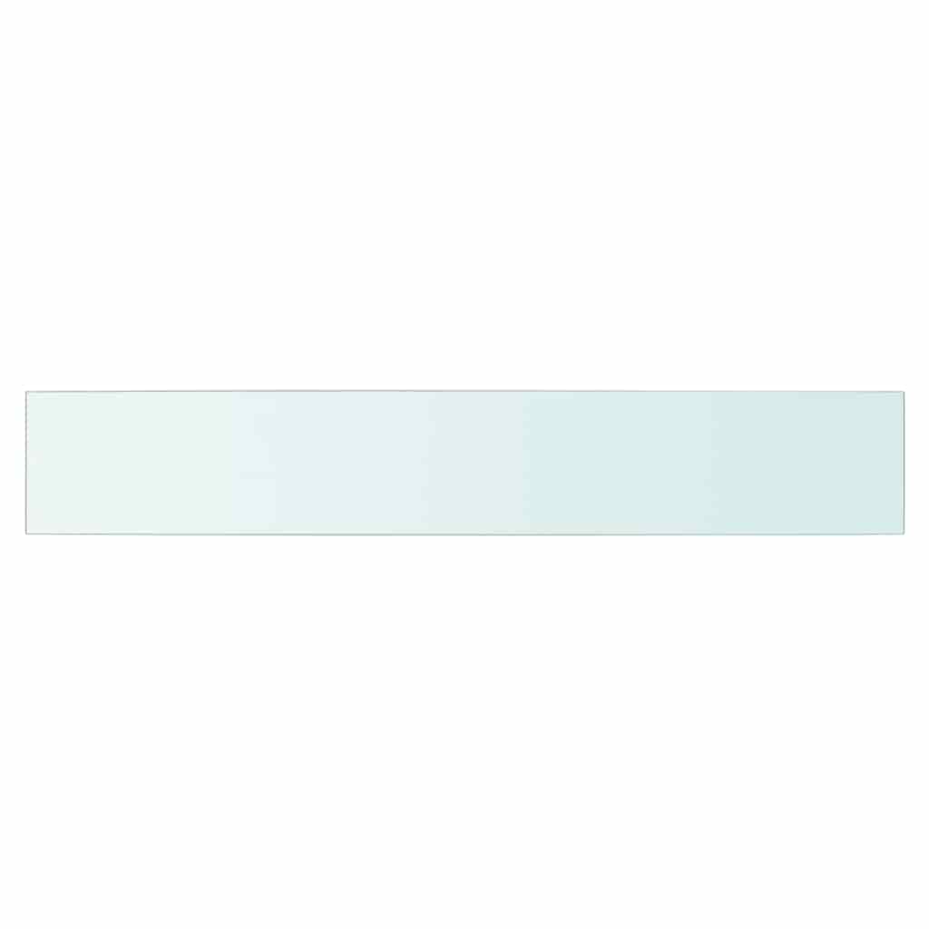 Shelf Panel Glass Clear 90x15 cm