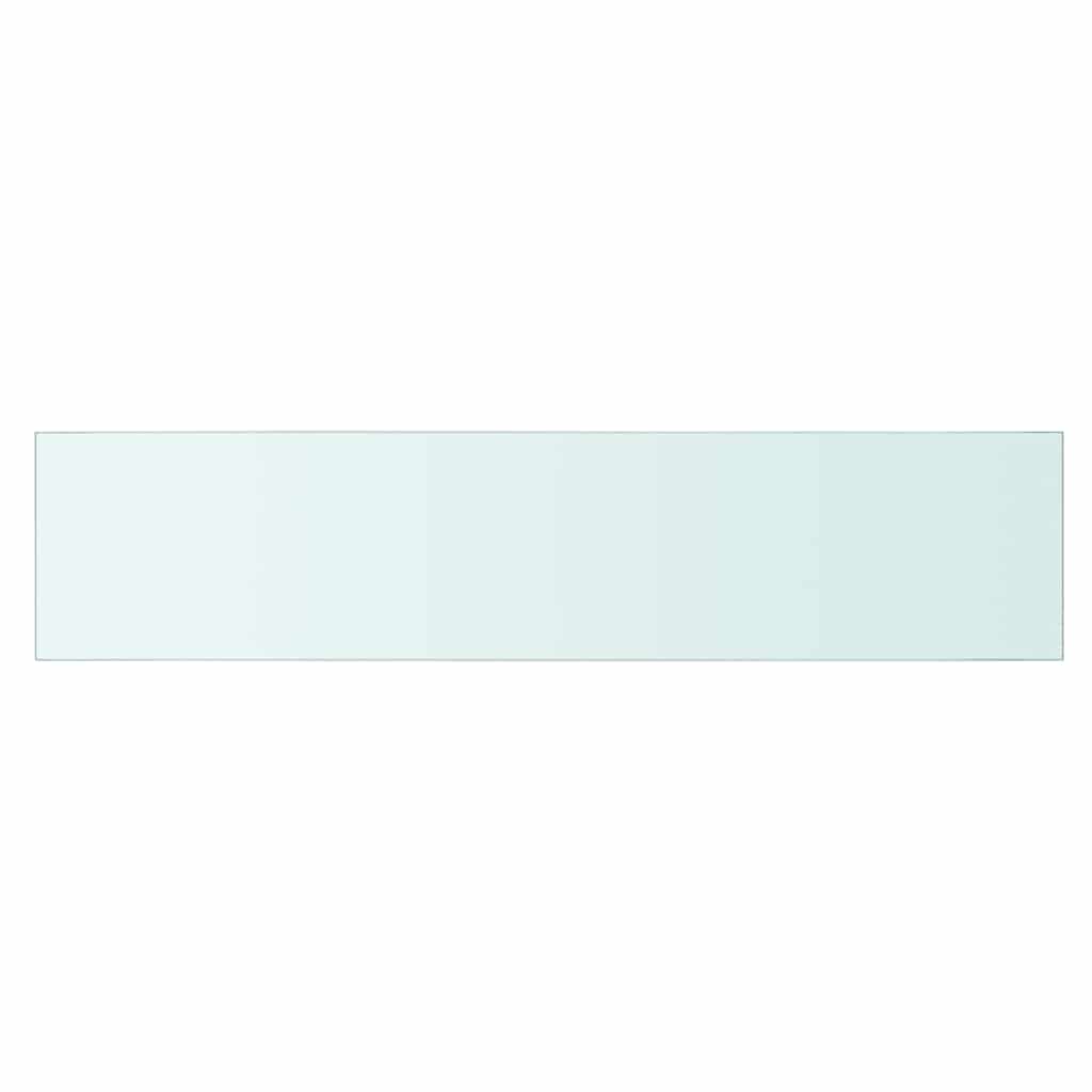 Shelf Panel Glass Clear 90x20 cm