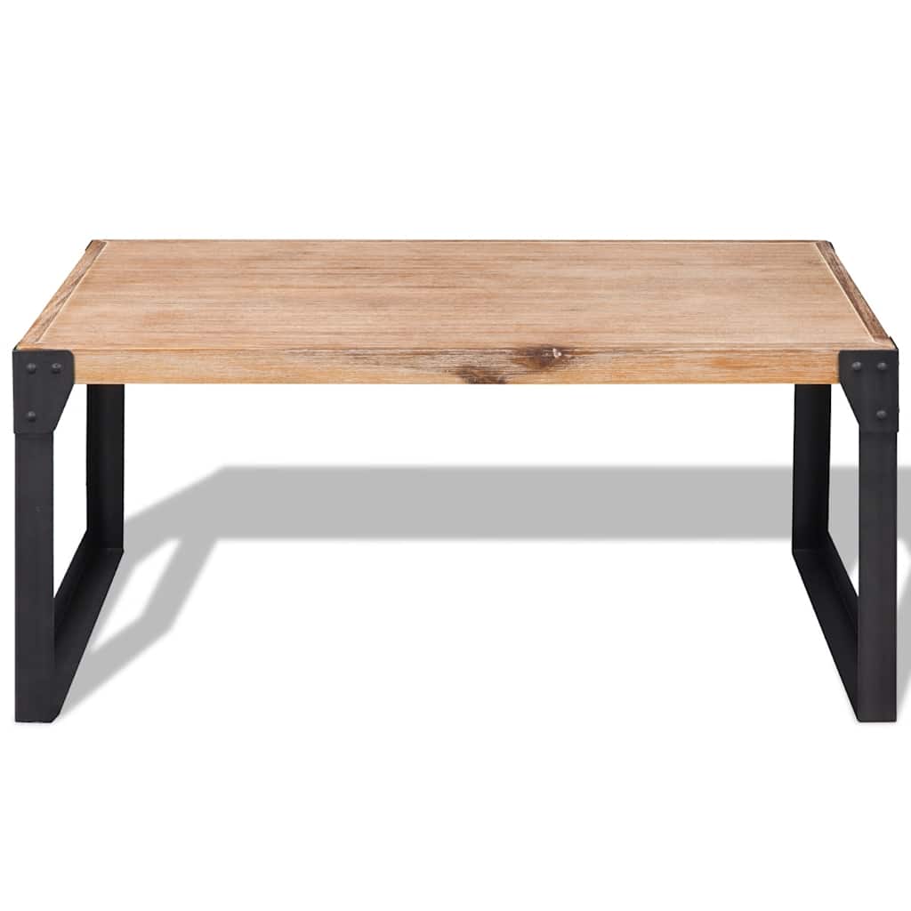 243914 vidaXL Coffee Table Solid Acacia Wood 100x60x45 cm