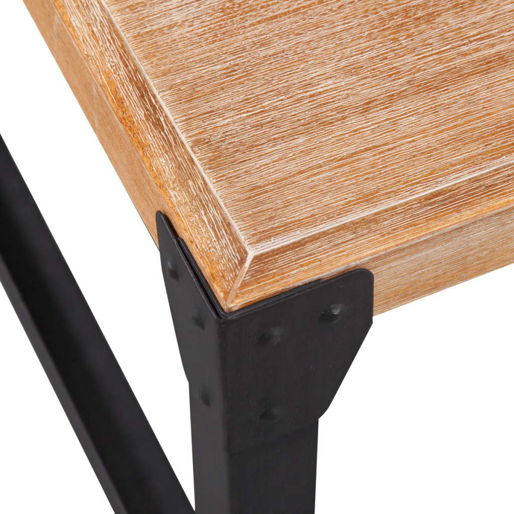 Coffee Table Solid Acacia Wood 100x60x45 cm