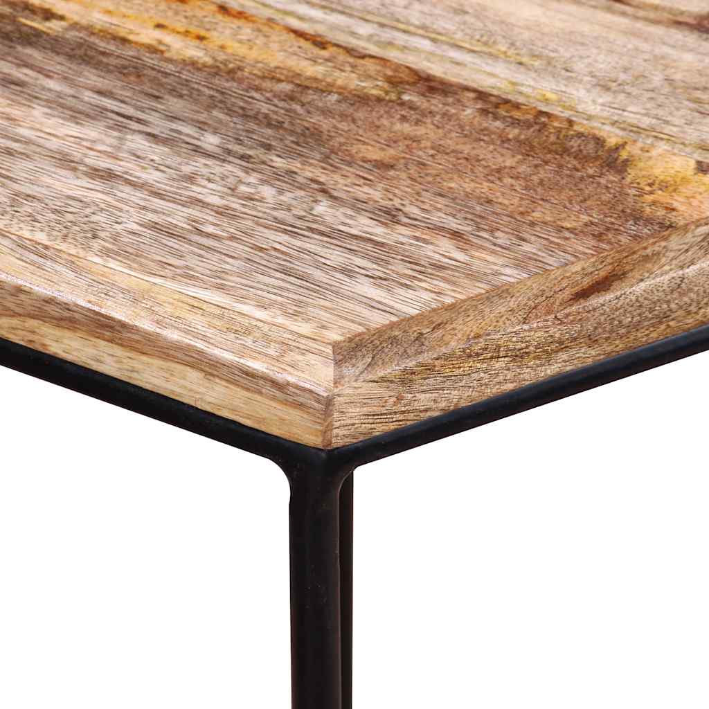 243976 vidaXL Coffee Table Solid Mango Wood 56x48x40 cm