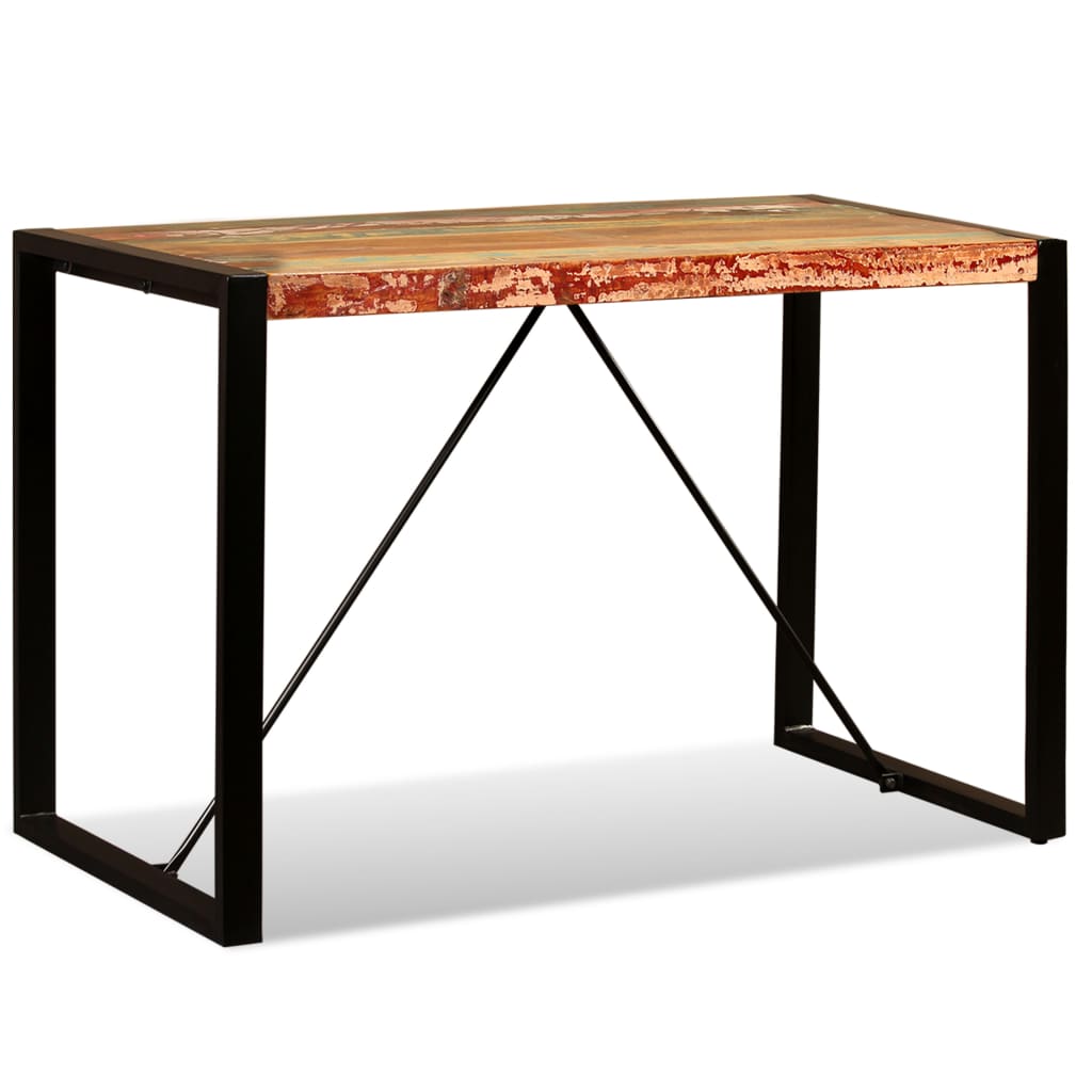 vidaXL Dining Table Solid Reclaimed Wood 120 cm