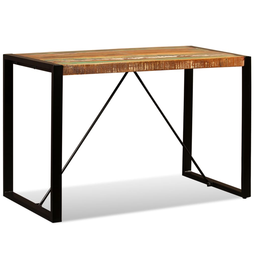 vidaXL Dining Table Solid Reclaimed Wood 120 cm