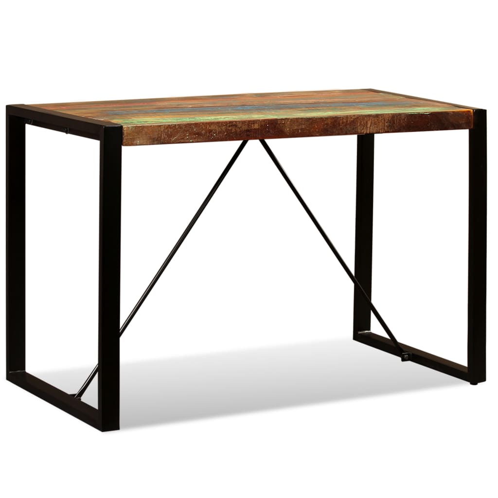 vidaXL Dining Table Solid Reclaimed Wood 120 cm