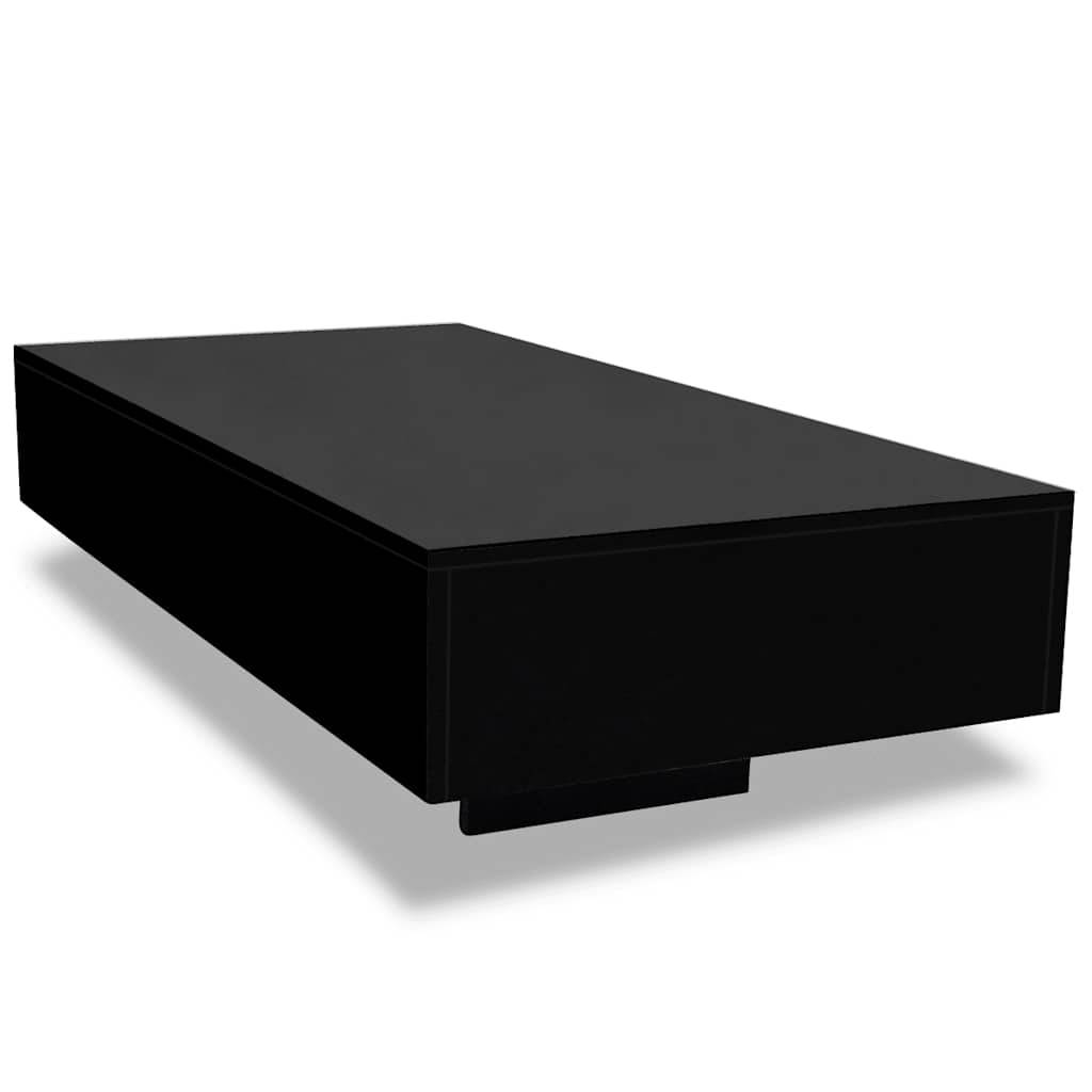 244023 vidaXL Coffee Table High Gloss Black