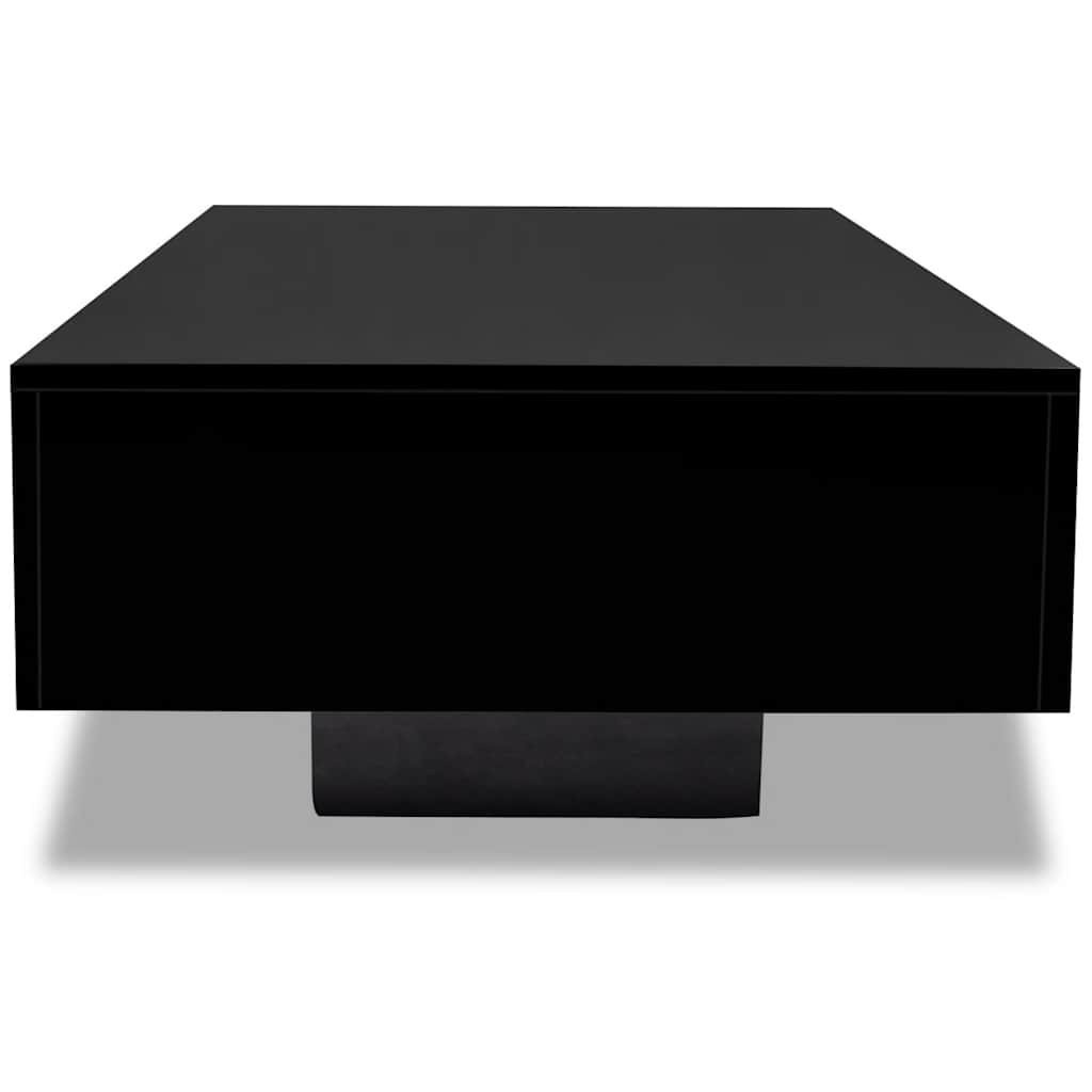 244023 vidaXL Coffee Table High Gloss Black