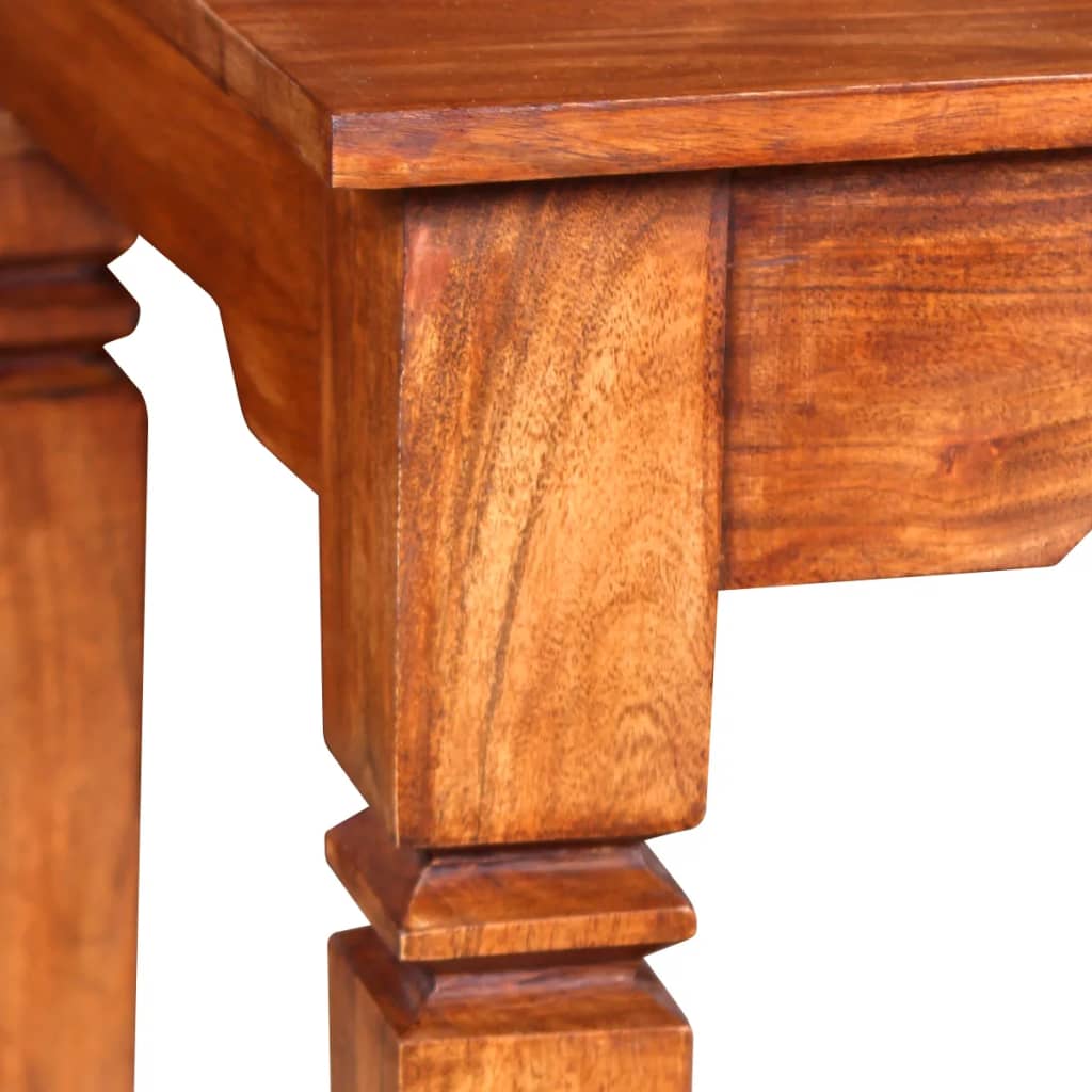 Coffee Table Solid Wood 60x60x45 cm