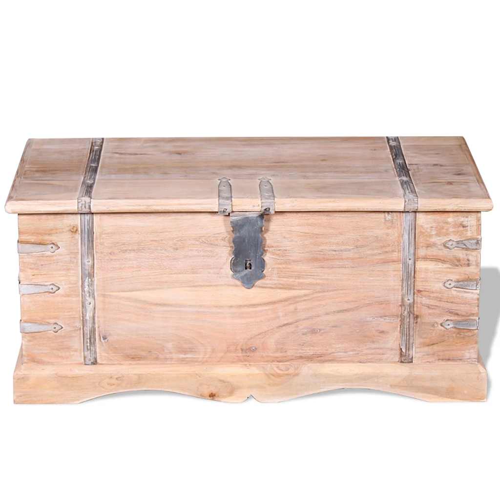244053 vidaXL Storage Chest Acacia Wood