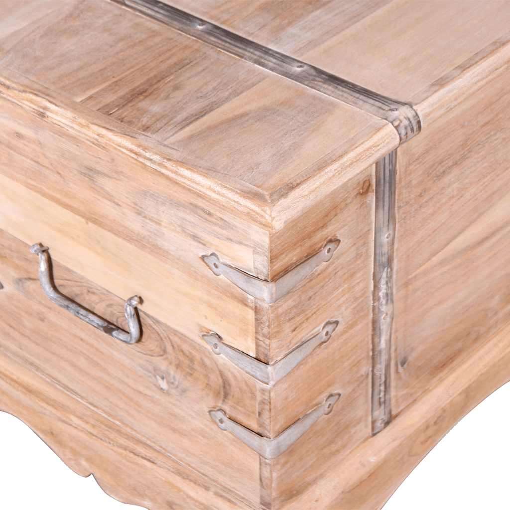 244053 vidaXL Storage Chest Acacia Wood