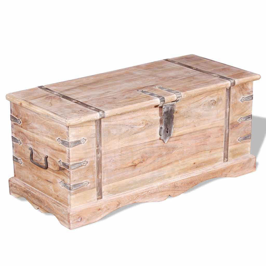 244053 vidaXL Storage Chest Acacia Wood