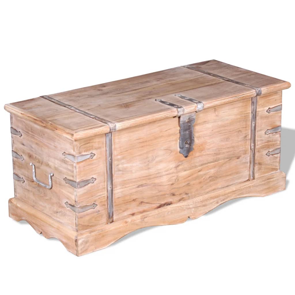 vidaXL Storage Chest Acacia Wood