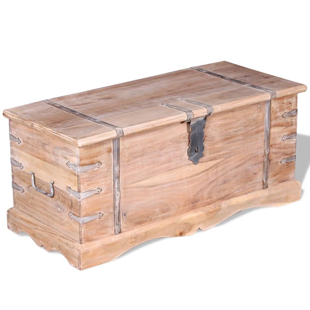 vidaXL Storage Chest Acacia Wood