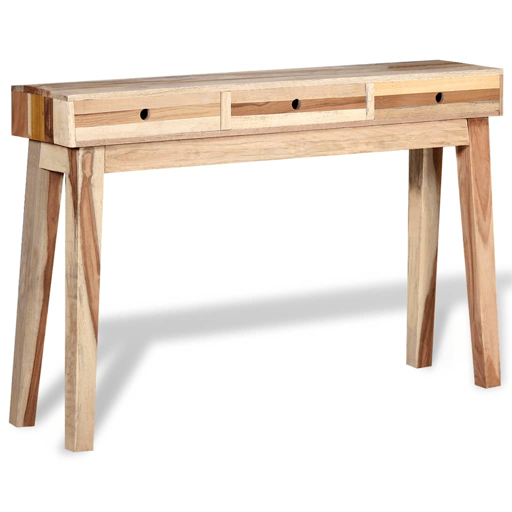 244238 vidaXL Console Table Solid Reclaimed Wood