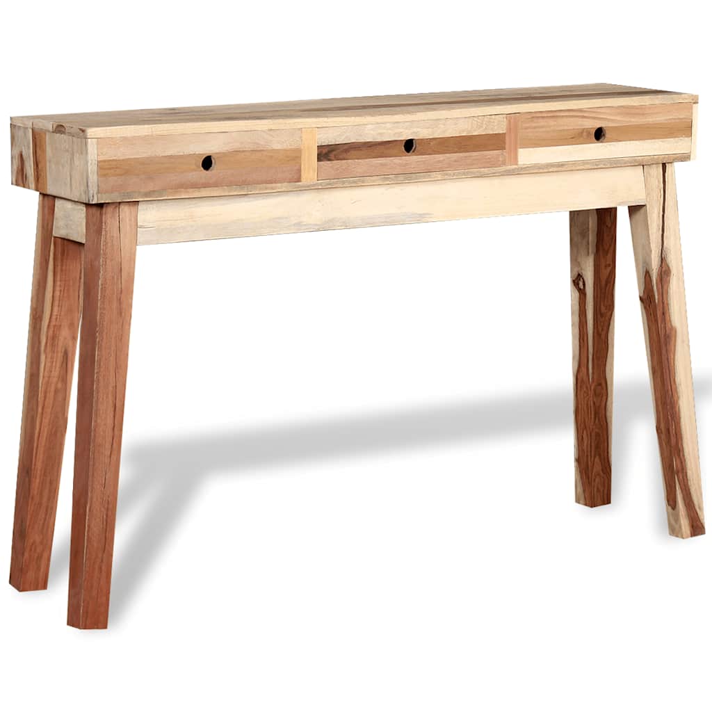 244238 vidaXL Console Table Solid Reclaimed Wood