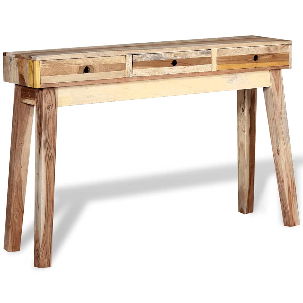 244238 vidaXL Console Table Solid Reclaimed Wood