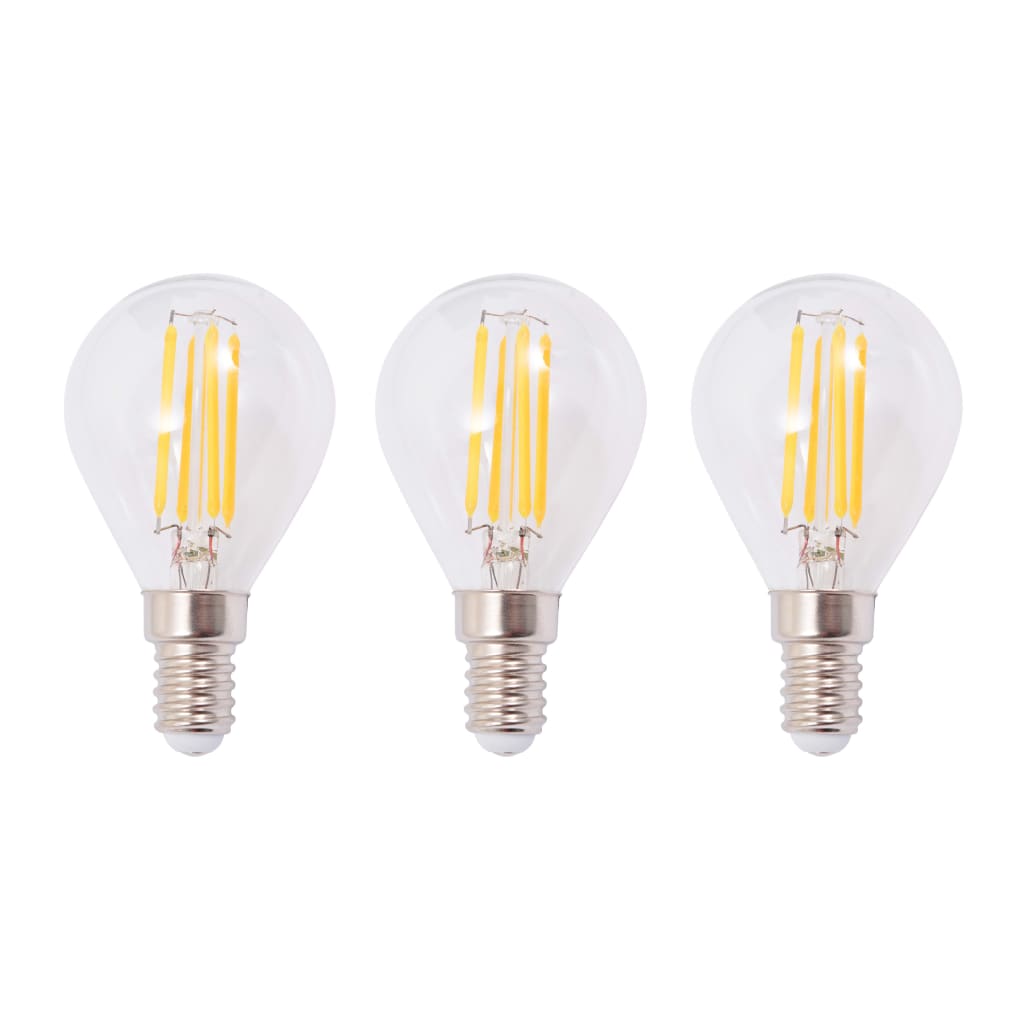 vidaXL Ceiling Lamp with 3 LED Filament Bulbs 12 W