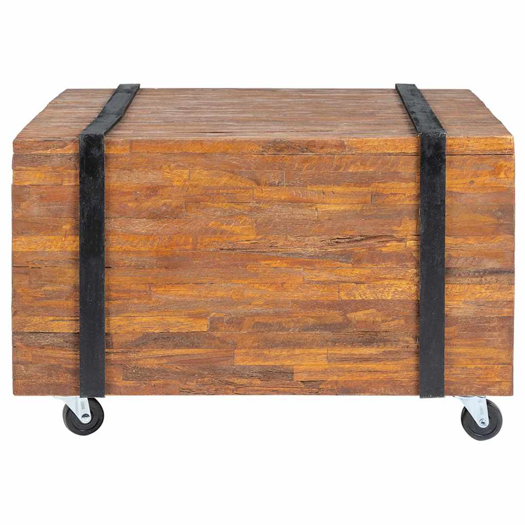 244515 vidaXL Side Table Teak 60x60x38 cm