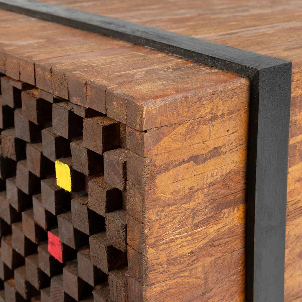 244515 vidaXL Side Table Teak 60x60x38 cm