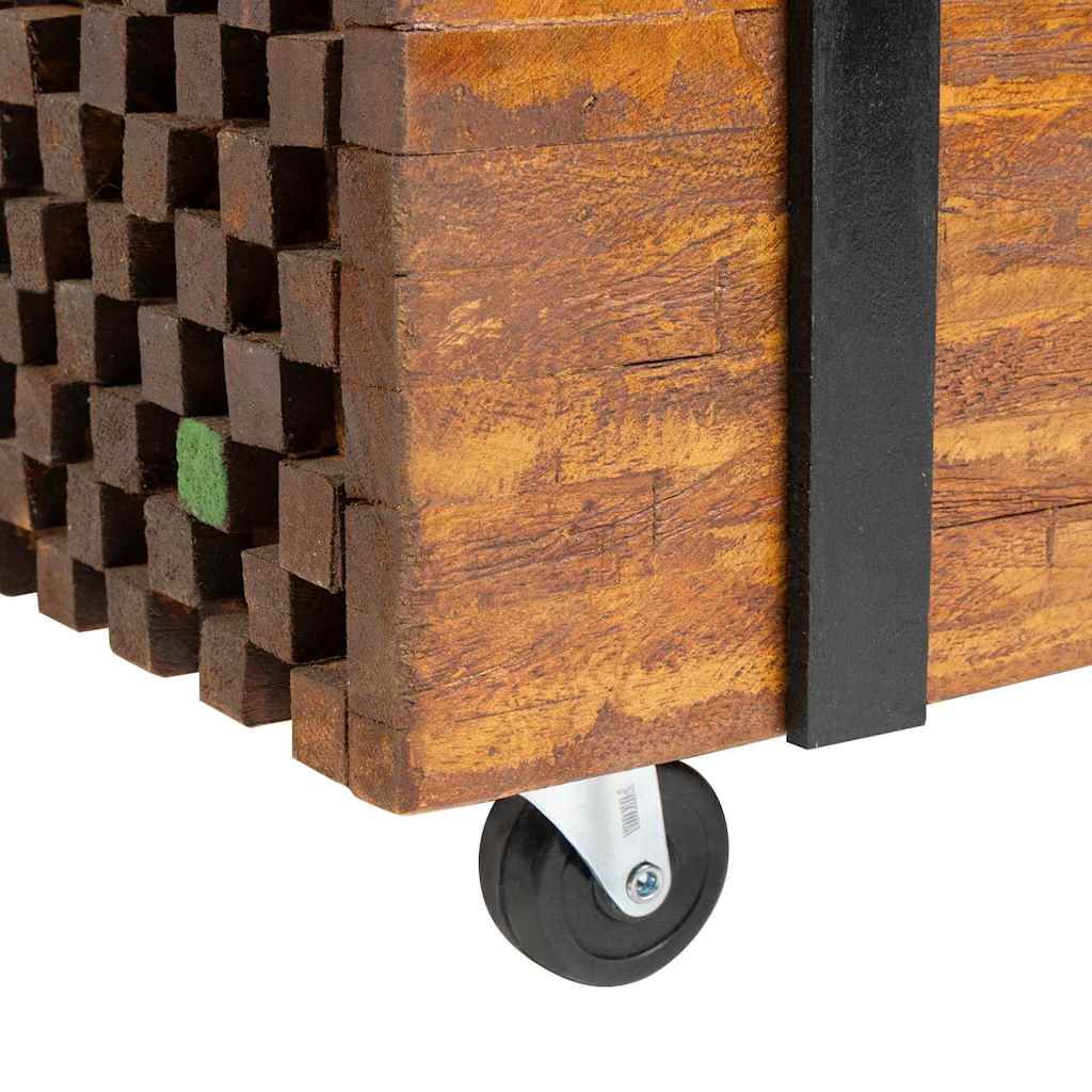 244515 vidaXL Side Table Teak 60x60x38 cm