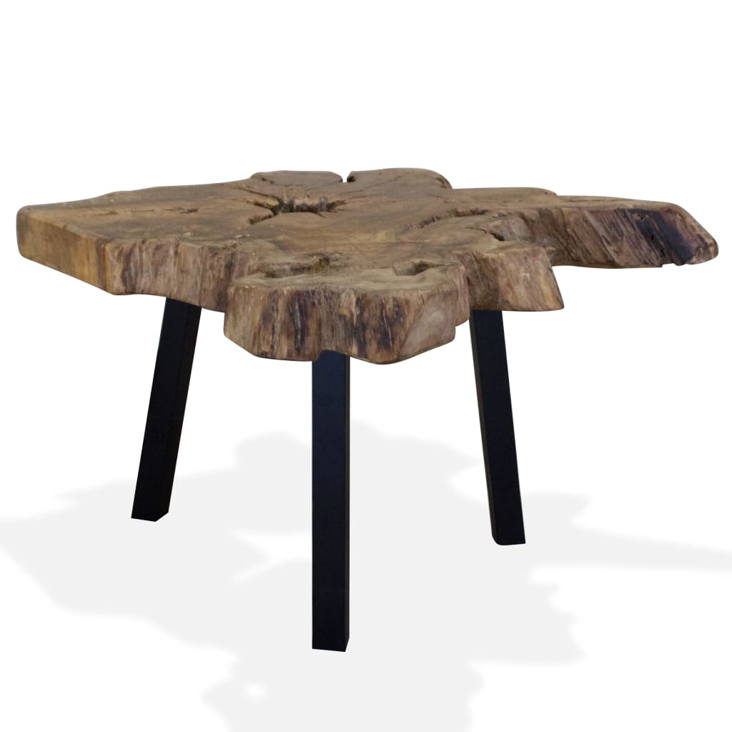 244550 vidaXL Coffee Table Genuine Teak 80x70x38 cm