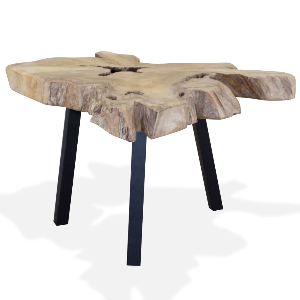 244550 vidaXL Coffee Table Genuine Teak 80x70x38 cm