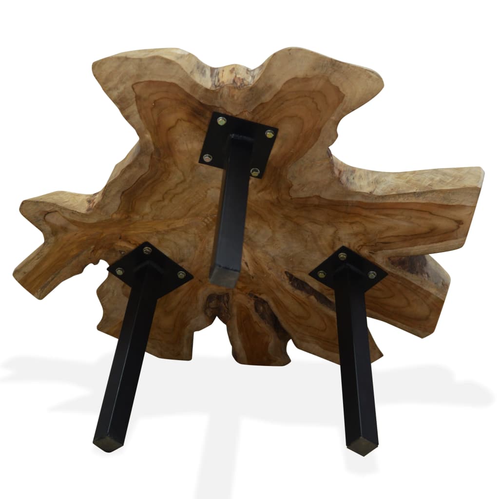 244550 vidaXL Coffee Table Genuine Teak 80x70x38 cm