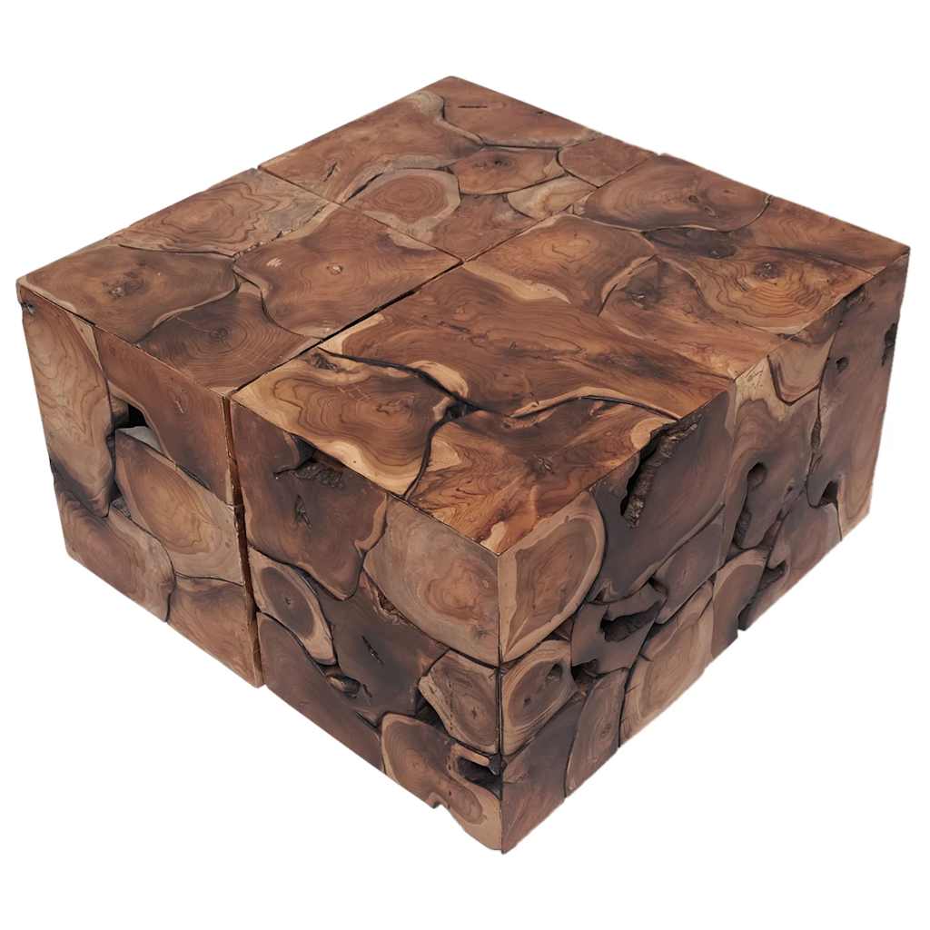 Stools 4 pcs Brown 40x40x45 cm Solid Teak Wood