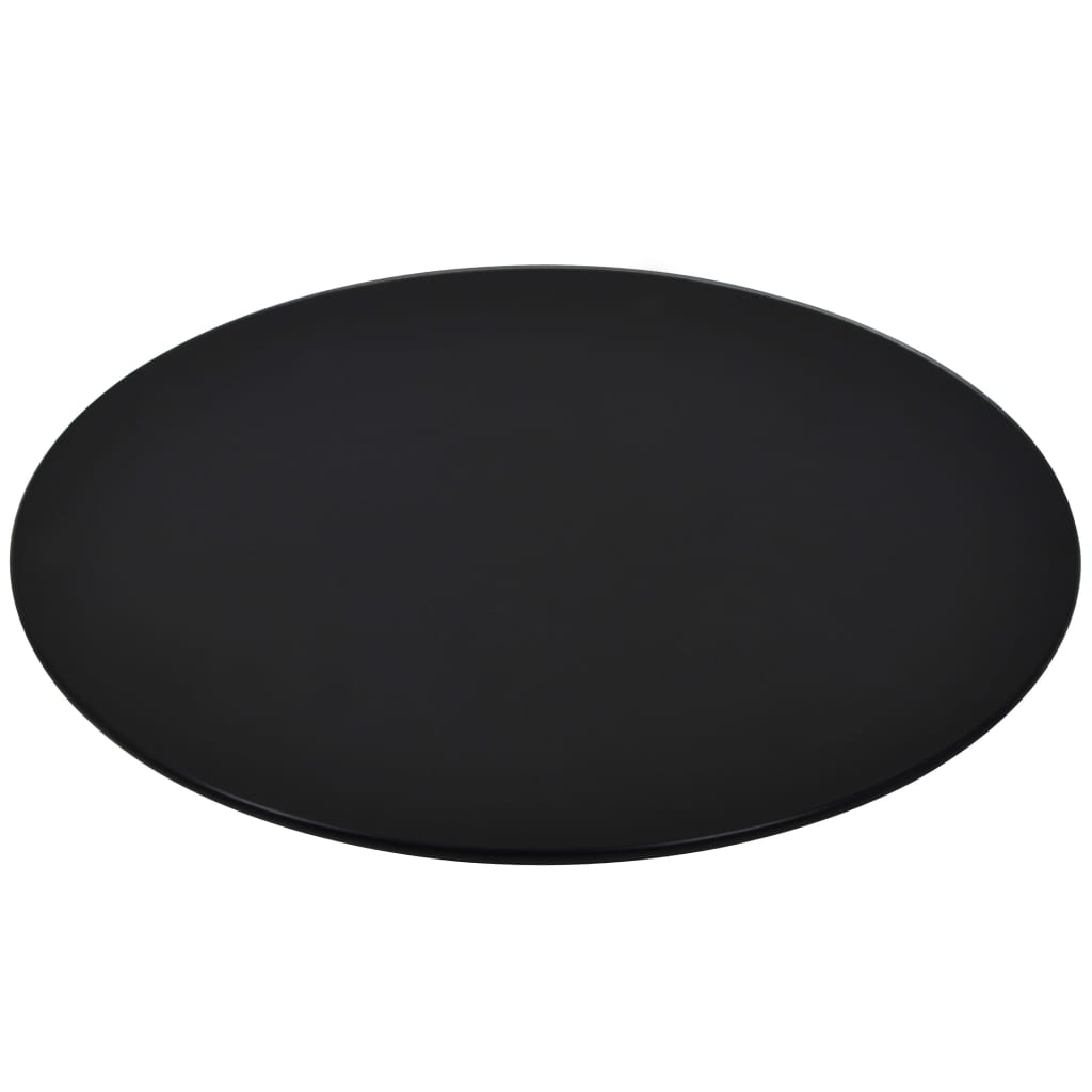 vidaXL Table Top Tempered Glass Round 600 mm