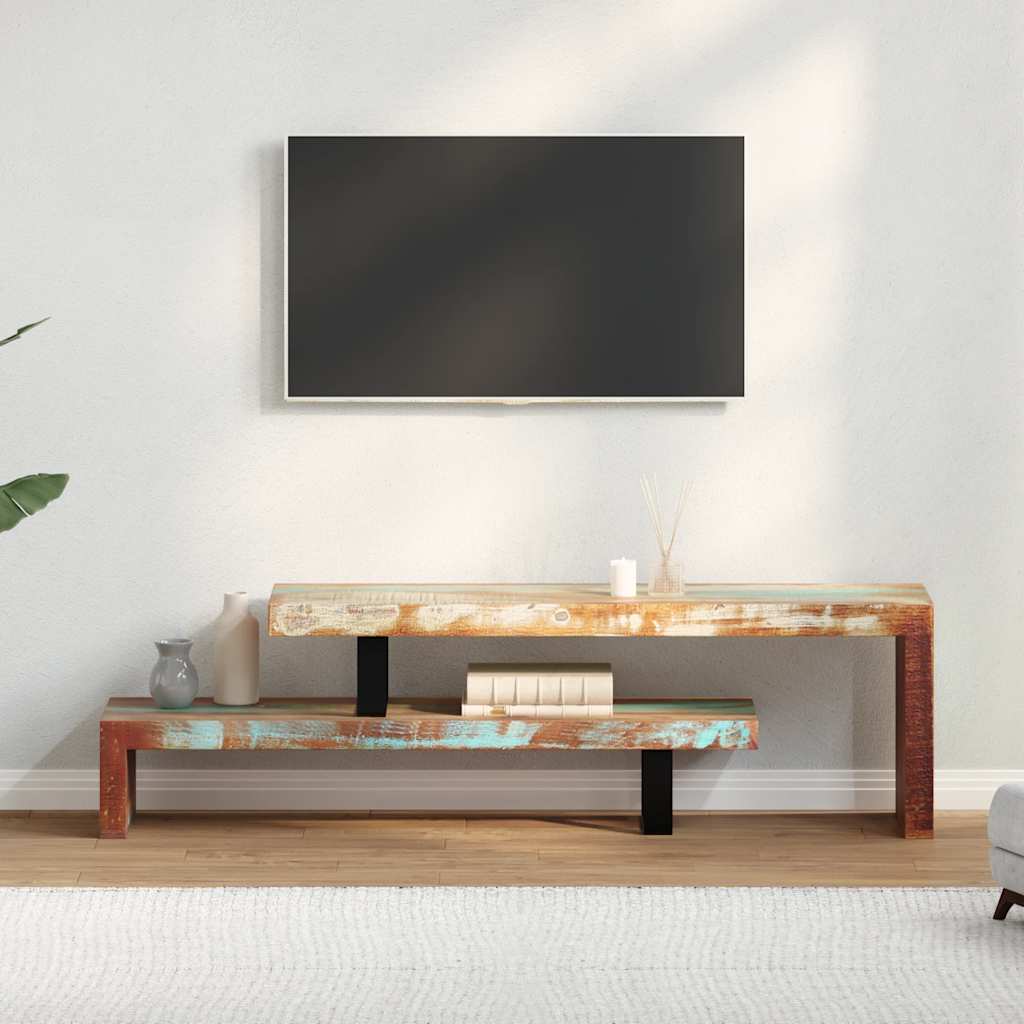 244582 vidaXL TV Stand Solid Reclaimed Wood