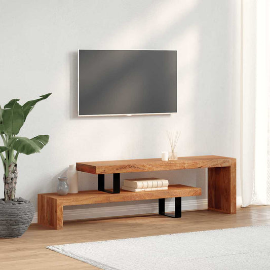 244583 vidaXL TV Stand Solid Acacia Wood