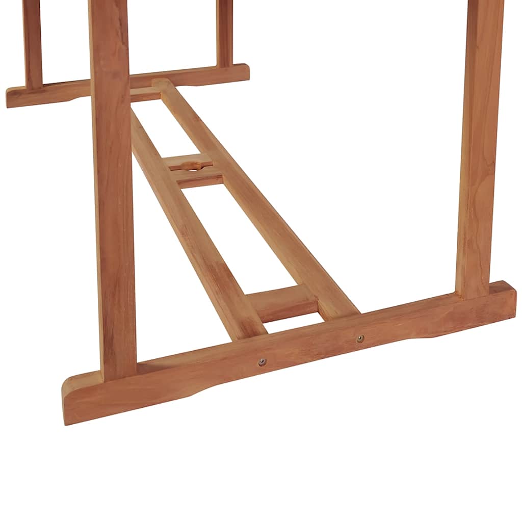 43034 vidaXL Garden Table 180x90x75 cm Solid Teak Wood