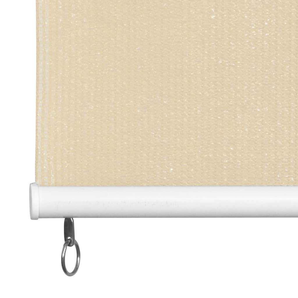 Outdoor Roller Blind 160x140 cm Cream