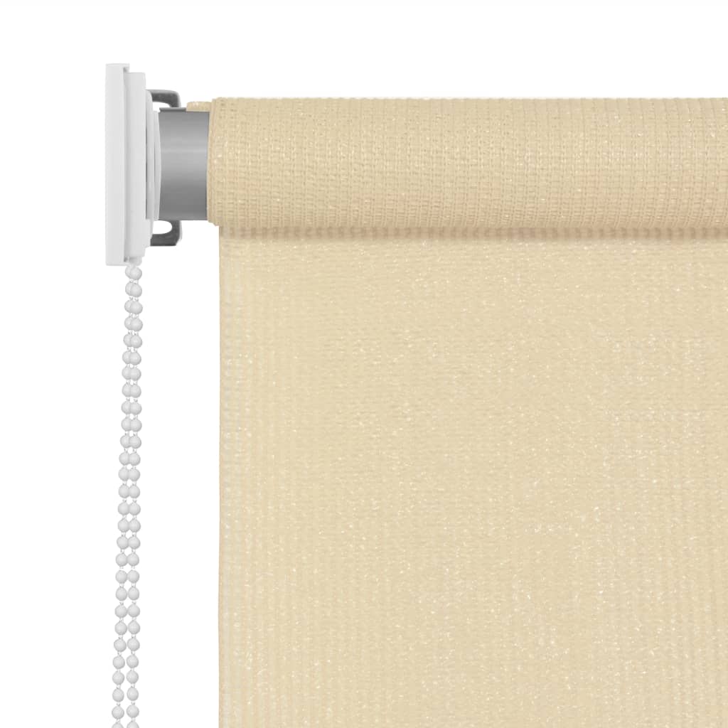 Outdoor Roller Blind 180x140 cm Cream