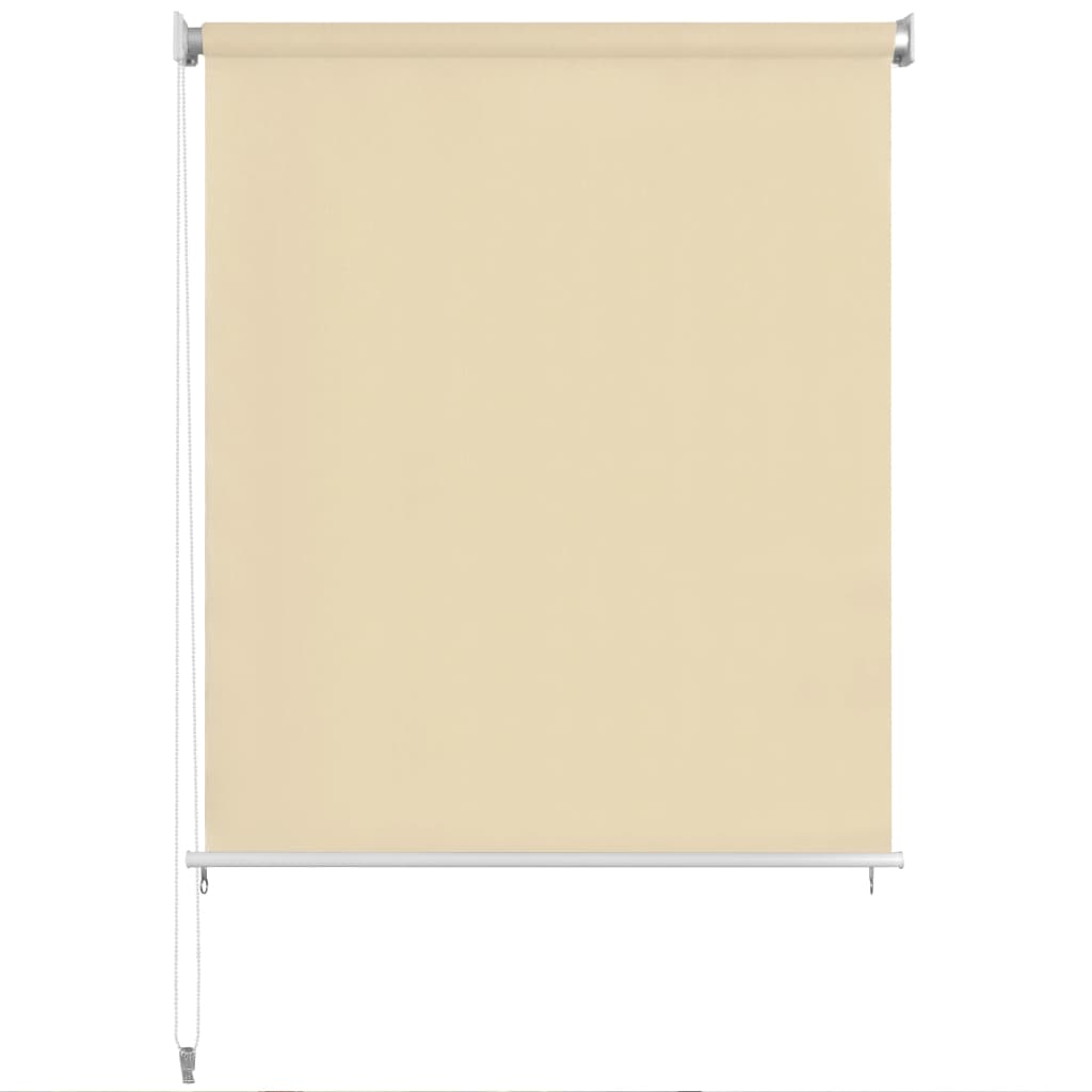 Outdoor Roller Blind 180x230 cm Cream