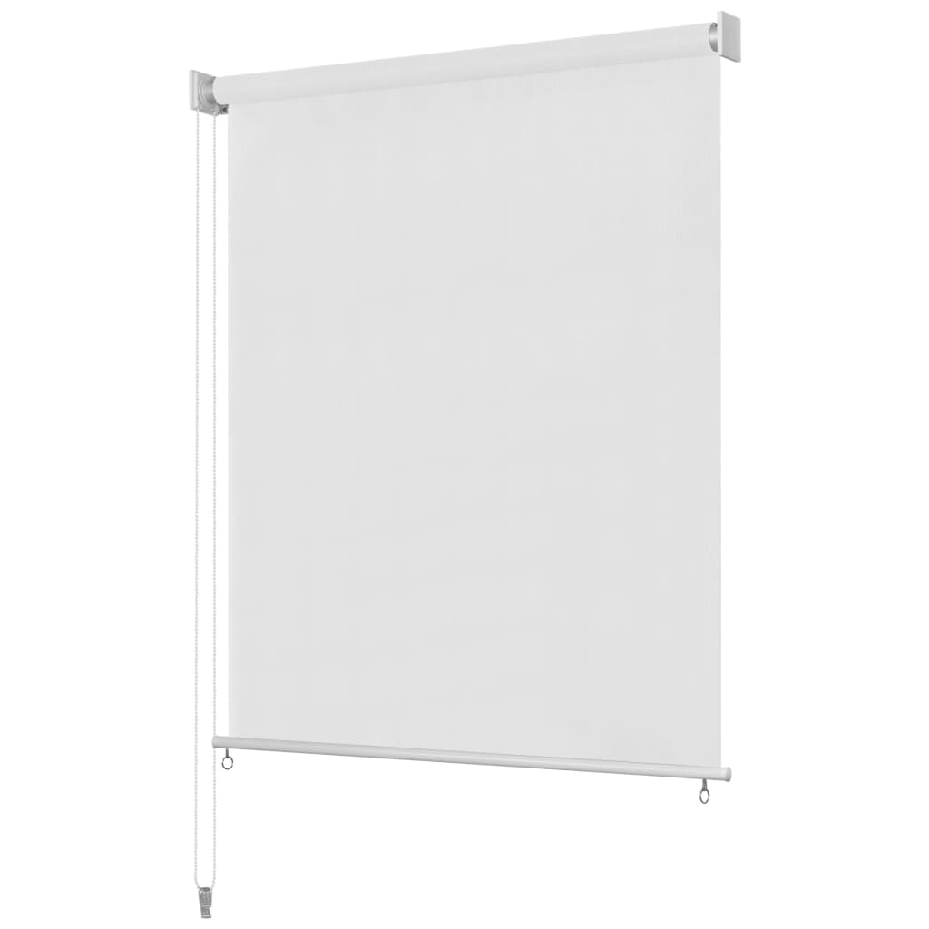 Outdoor Roller Blind 100x140 cm White