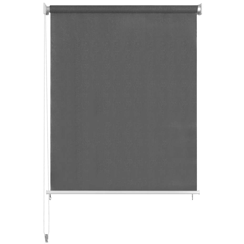 Outdoor Roller Blind 240x140 cm Anthracite