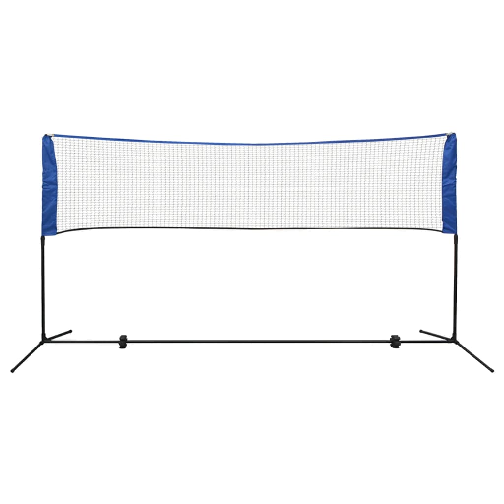 91307 vidaXL Badminton Net Set with Shuttlecocks 300x155 cm