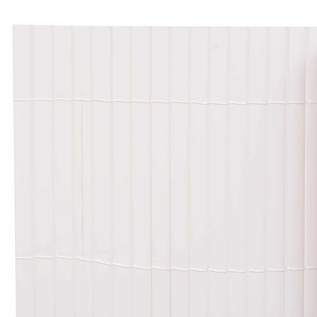 Garden Fence White 150 x 300 cm PVC